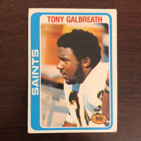 Vintage Topps NFL New Orleans Saints Football Card Bundle - Picture 6 of 9